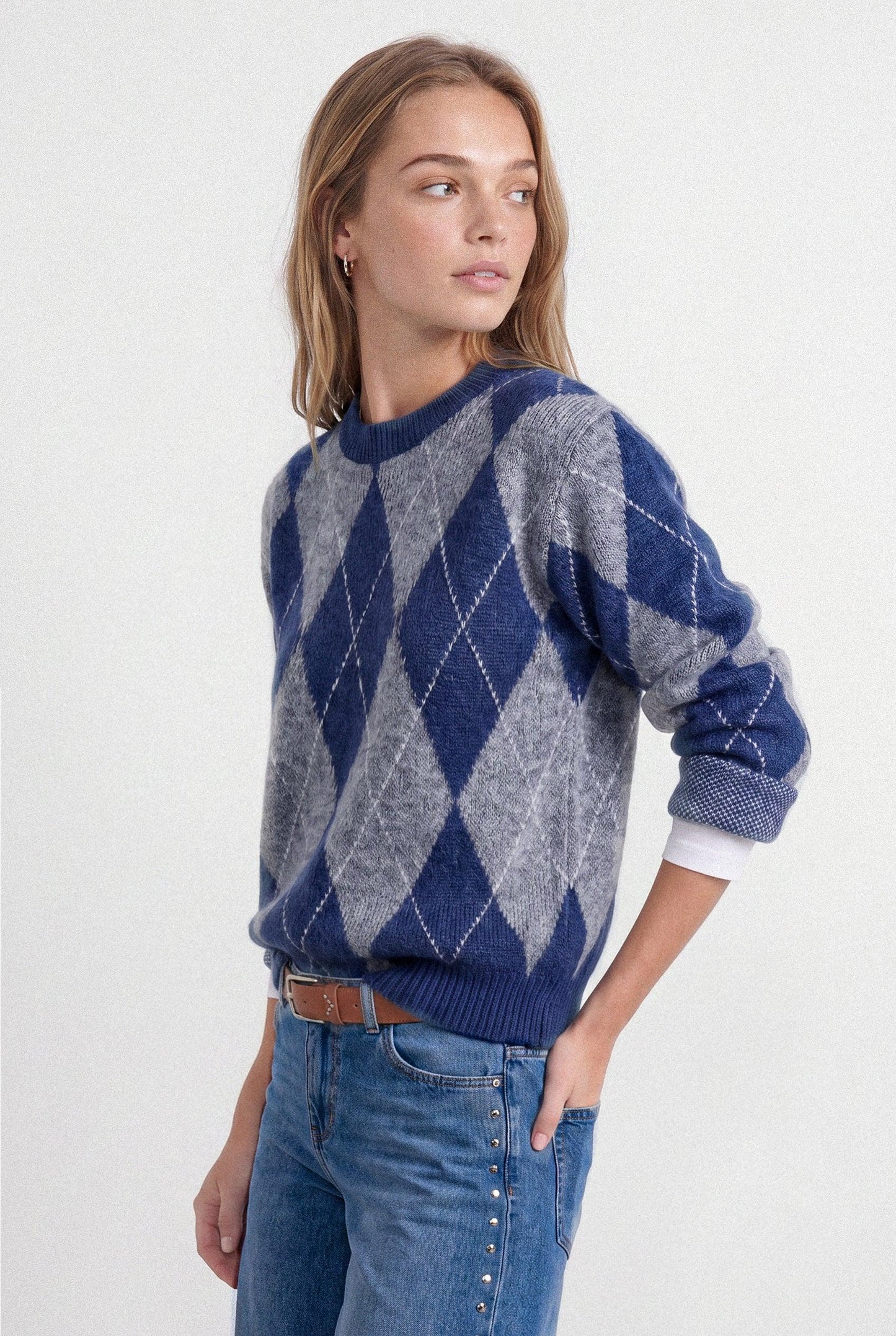 Gray Diamond Sweater