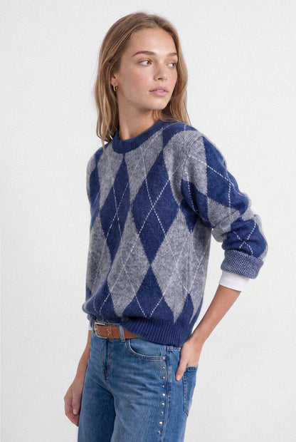 Gray Diamond Sweater