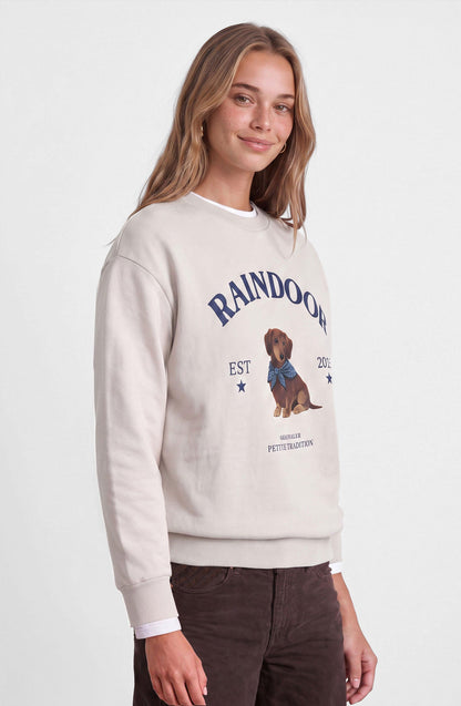 Ecru Dachshund Hoodie