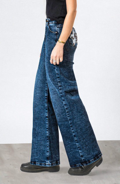 Pockets Cow Pants