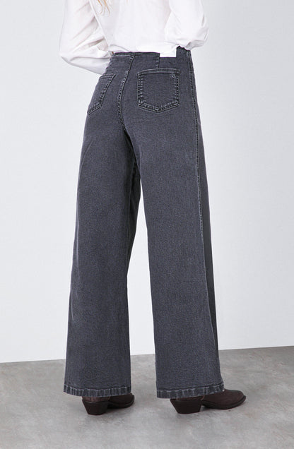 Steel Fitted Waistband Pants