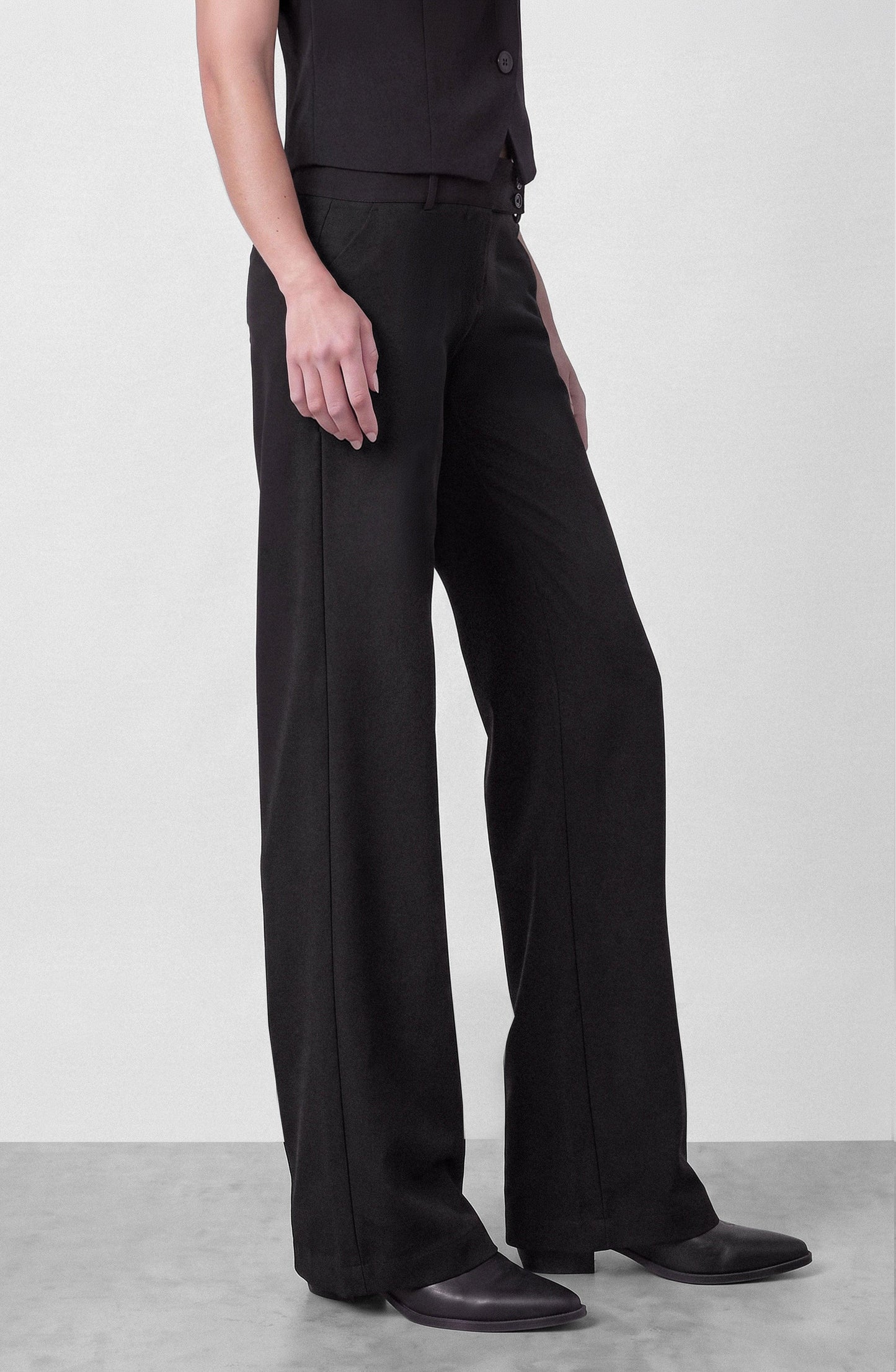 Tailored Pants Black Waistband