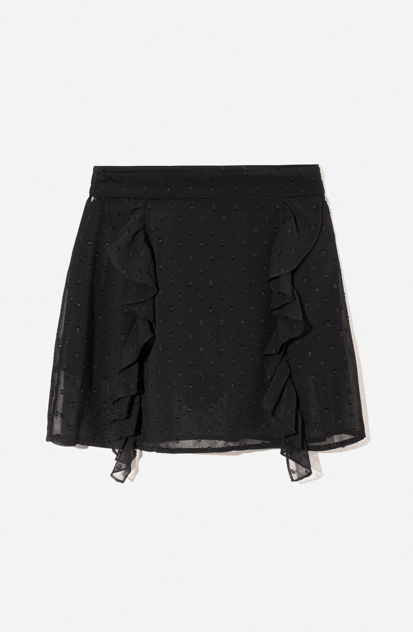 Black Cropped Vuelos Frontales