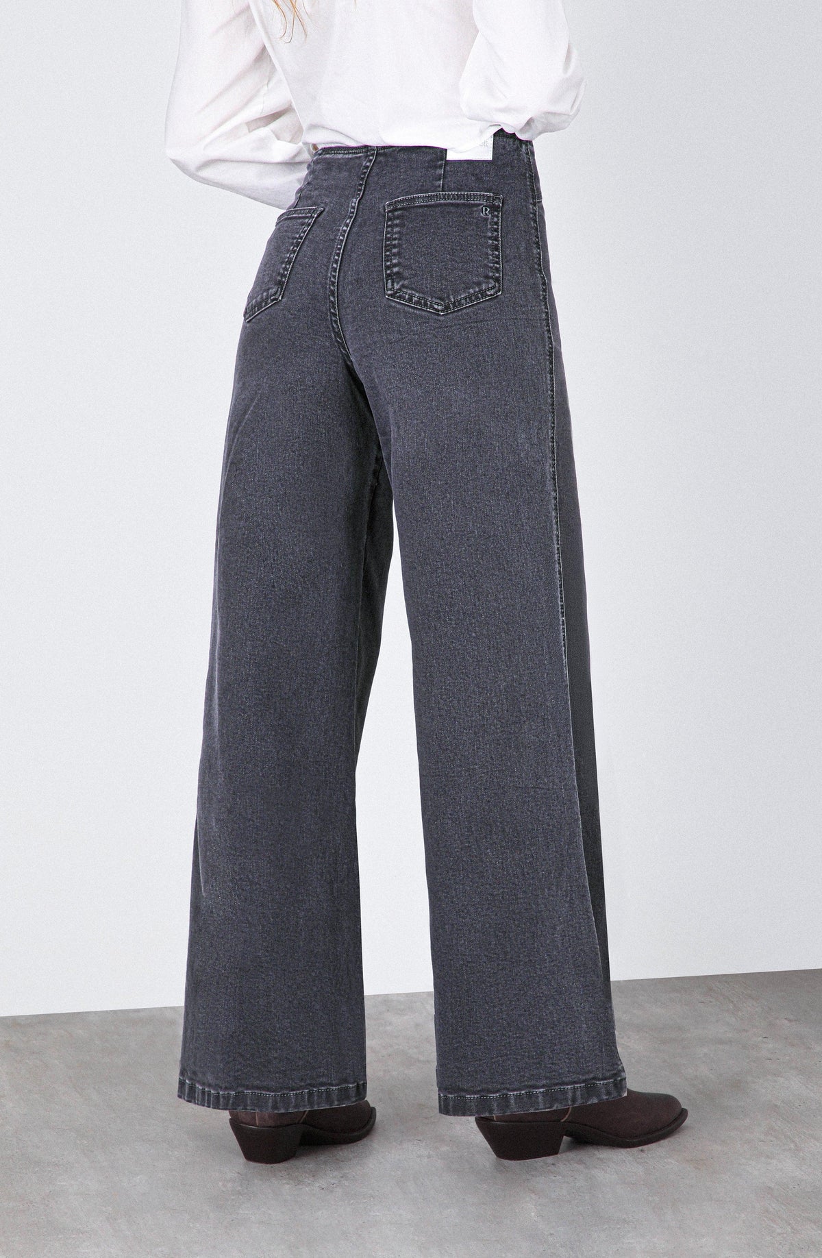 Steel Pants with a Fitted Waistband