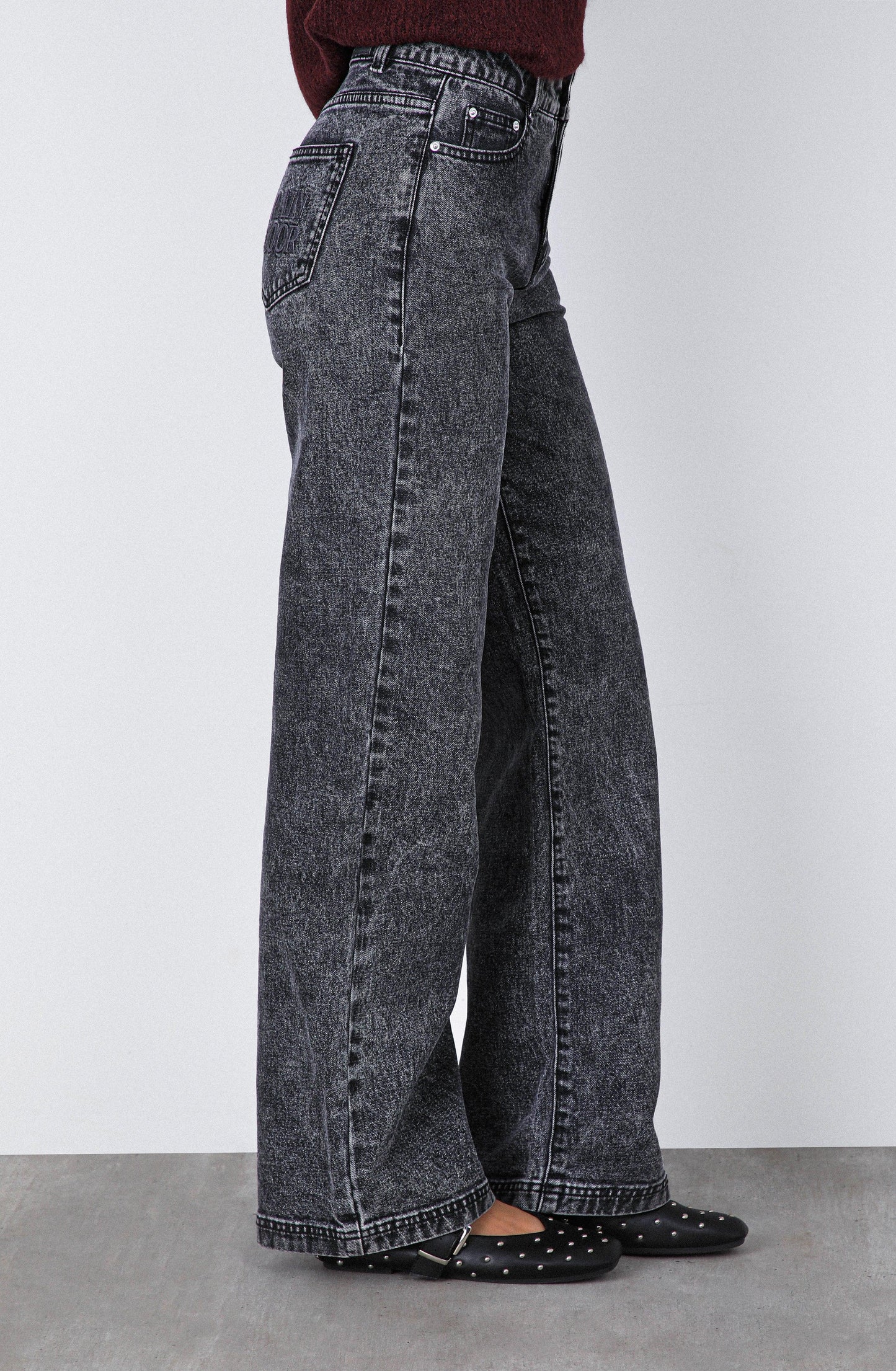 Blossom Black Pants