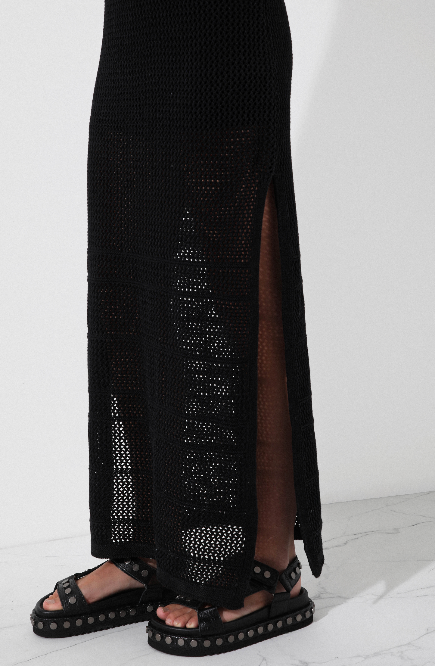 Black Knit Dress