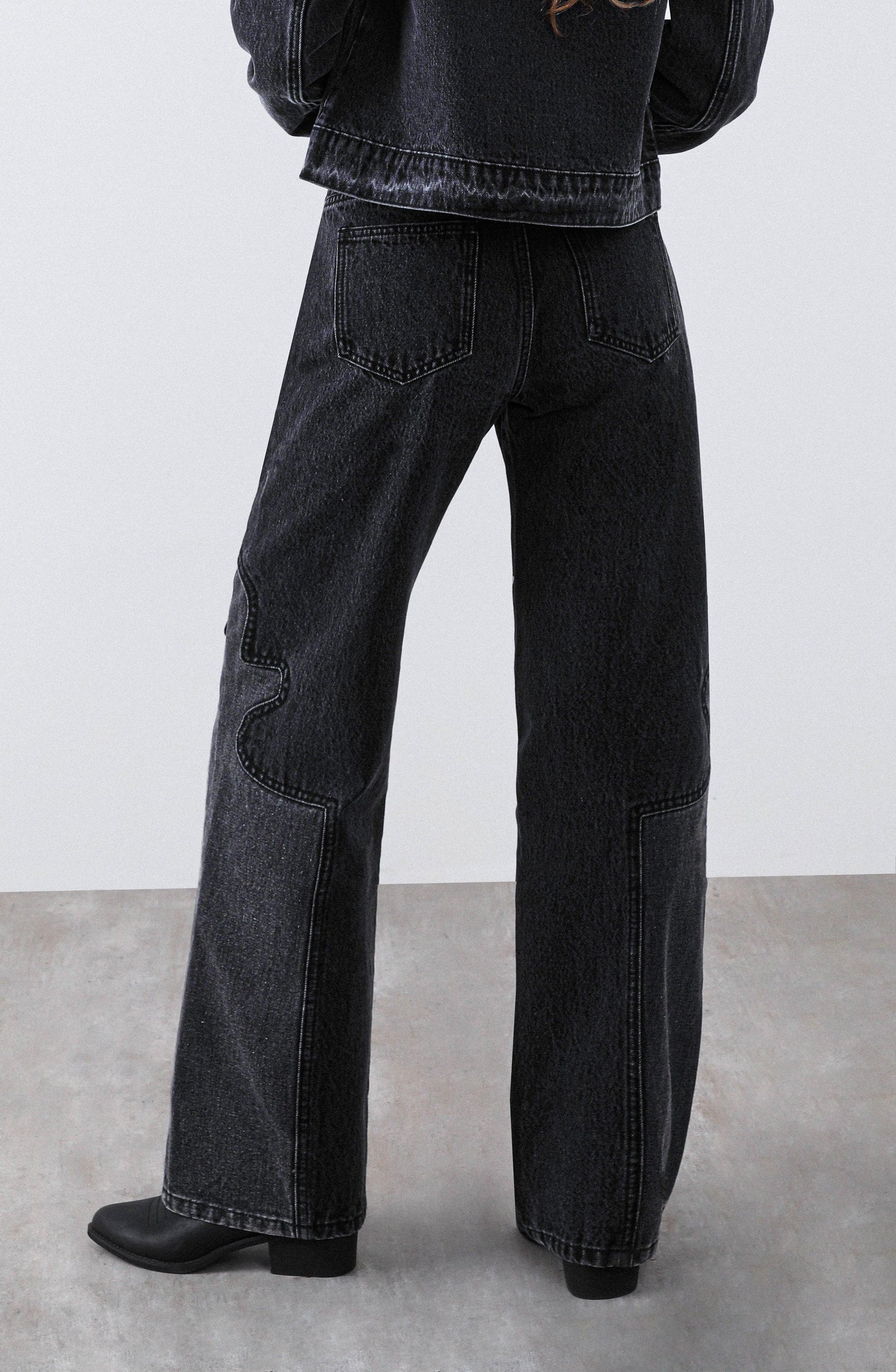 Black Cowboy Pants