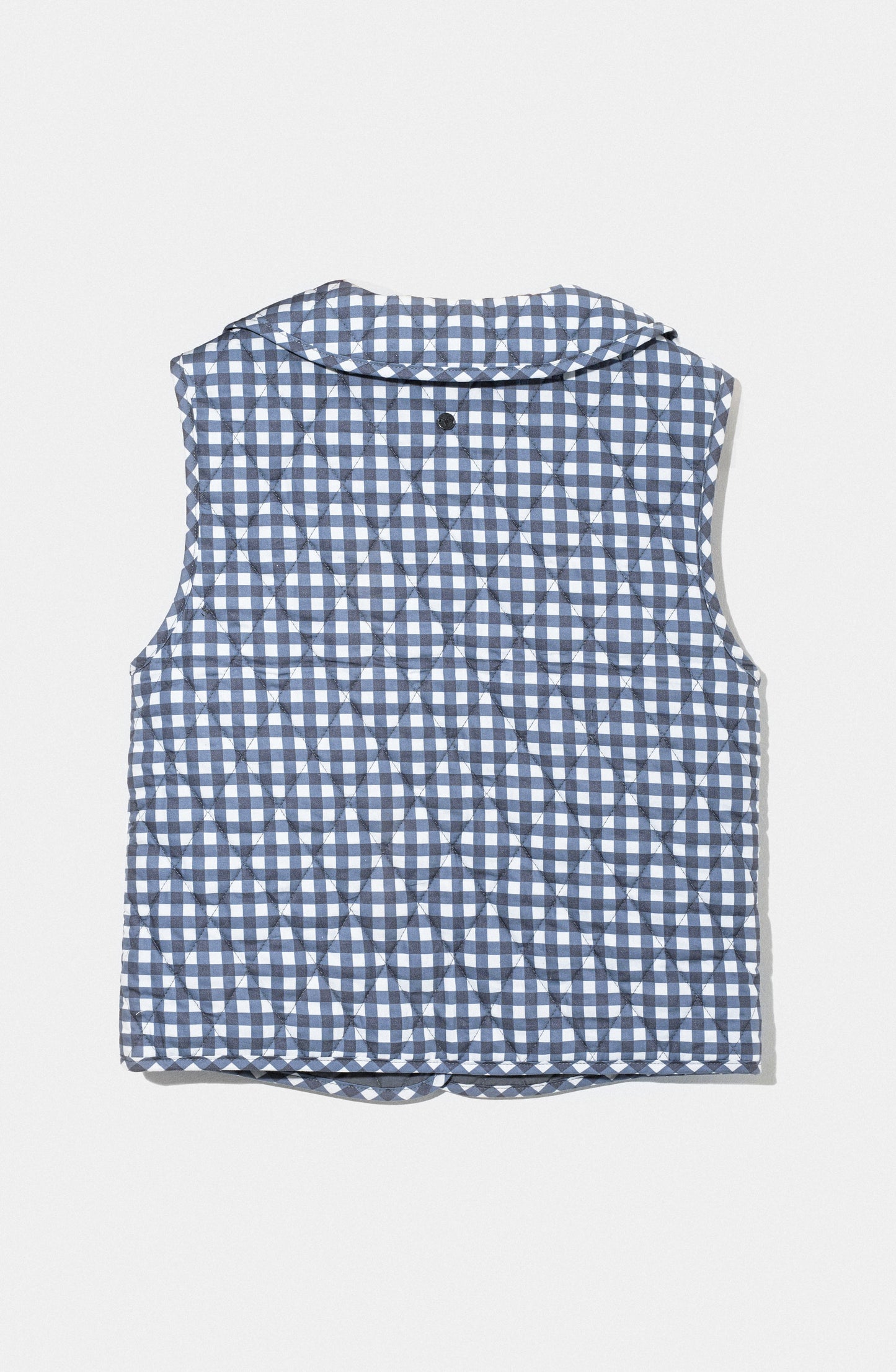 Quilted Vichy Vest