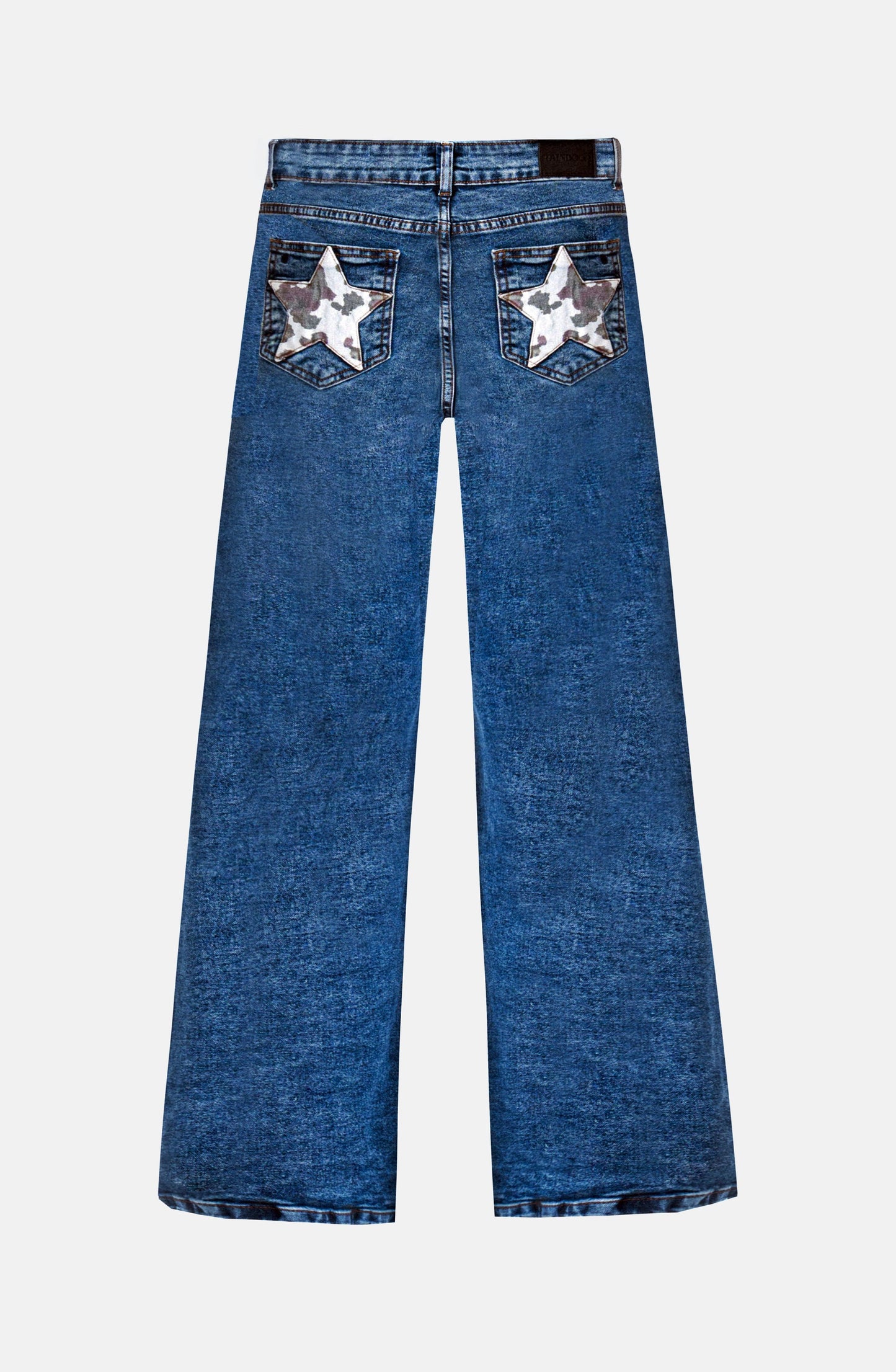 Pockets Cow Pants