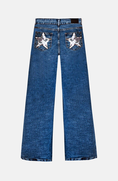 Pockets Cow Pants