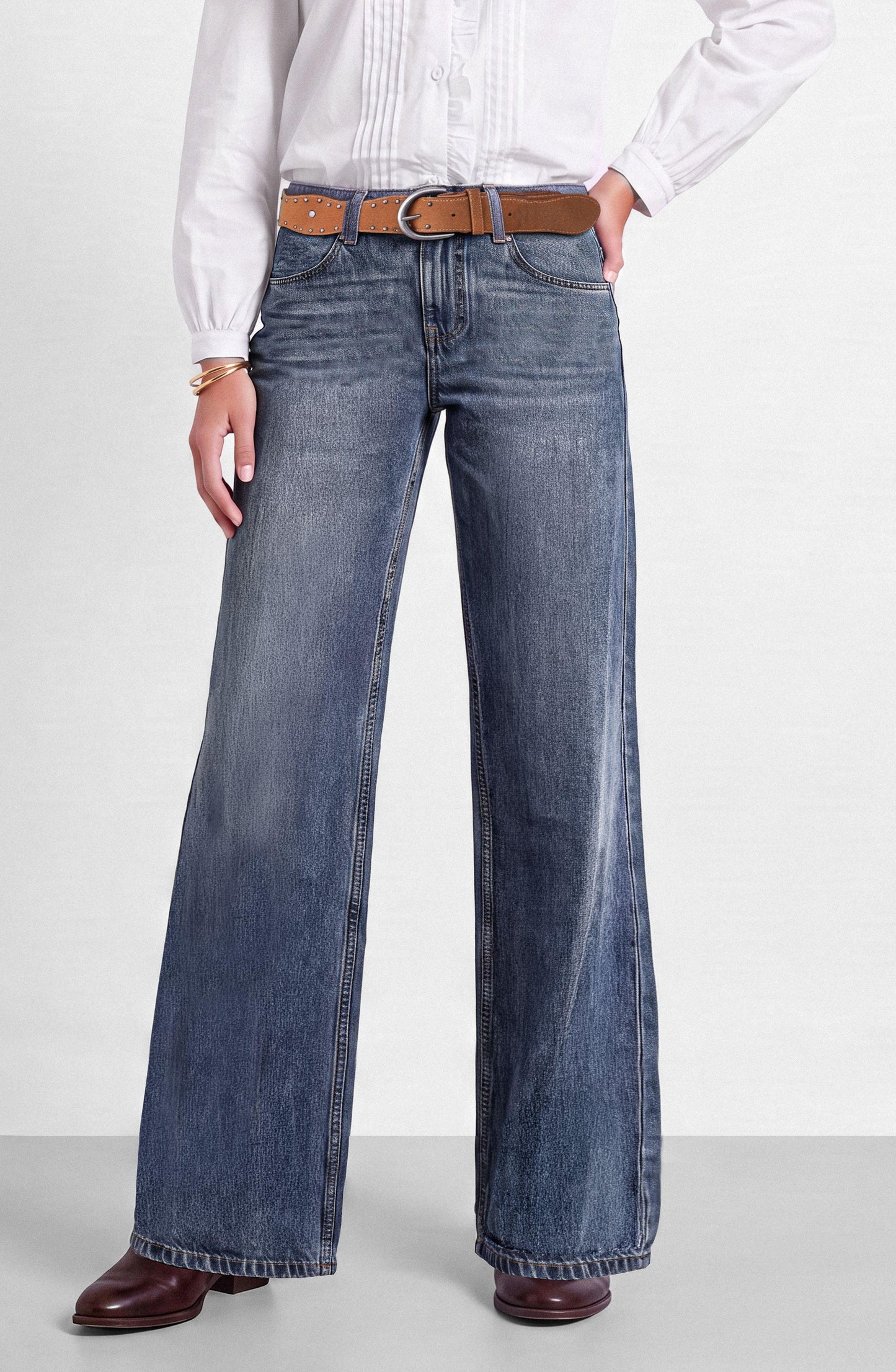 Basic Blue Denim Pants