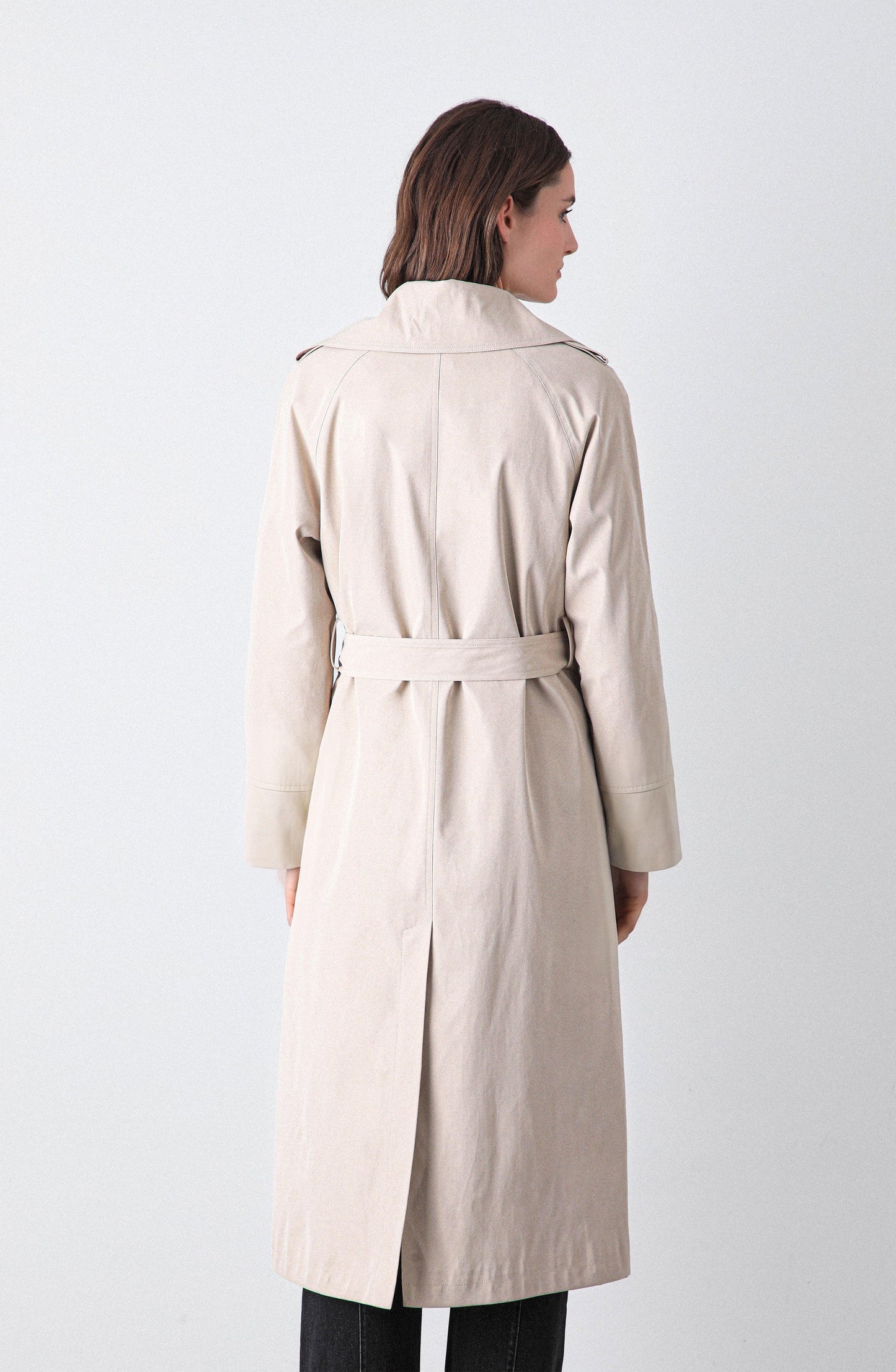 Beige Trench Coat