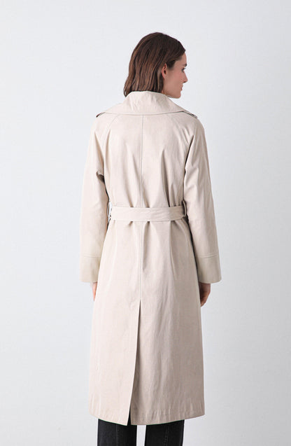 Beige Trench Coat