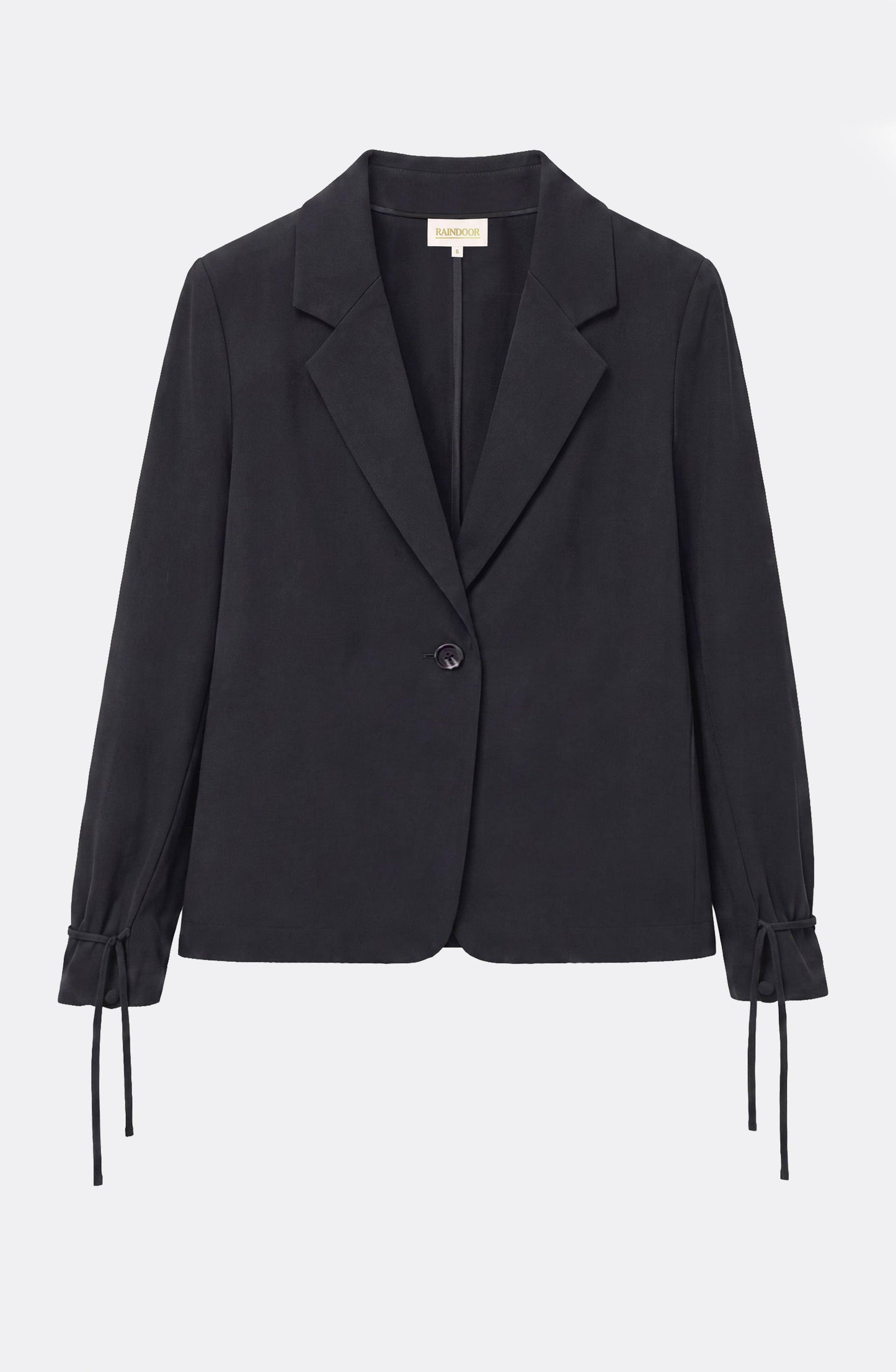 Tencel Black Blazer