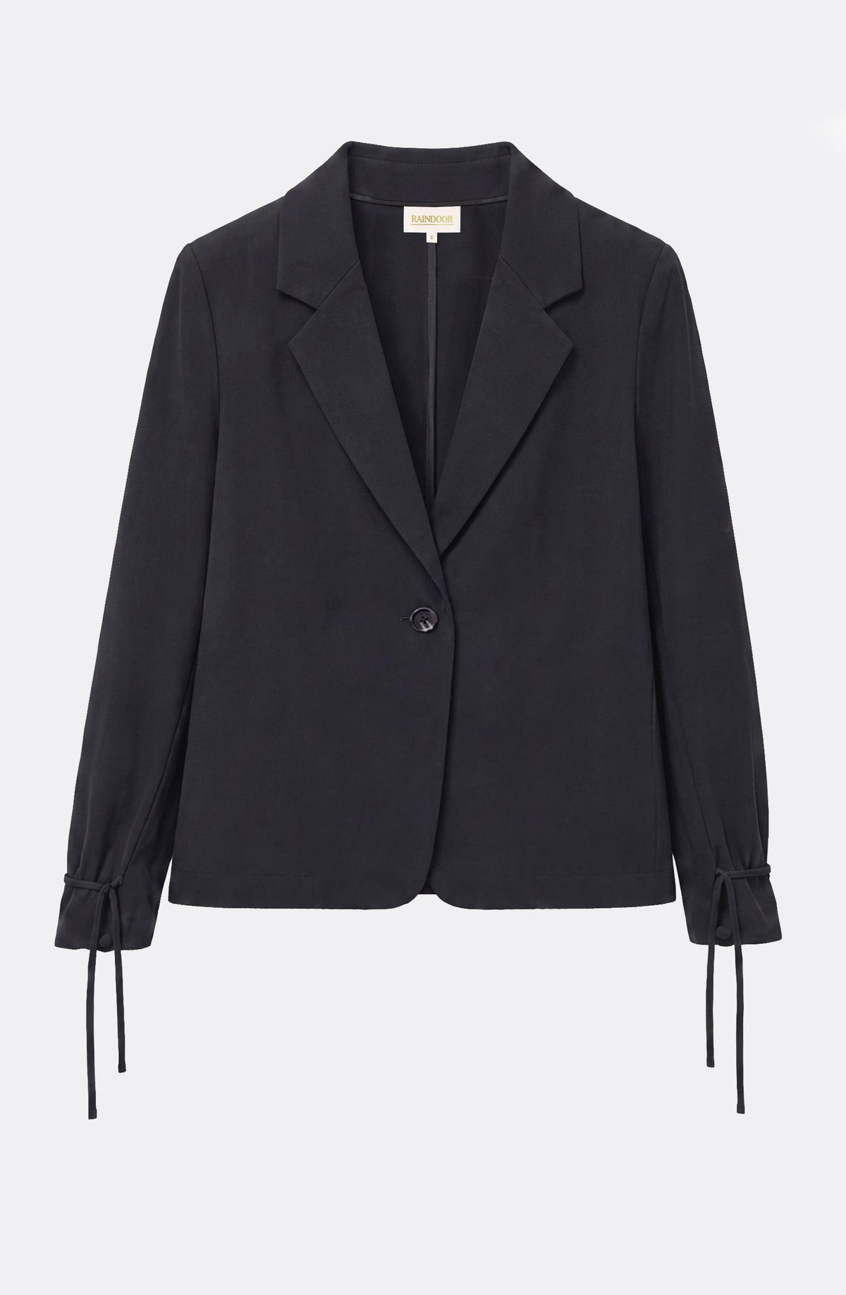Black Tencel Blazer