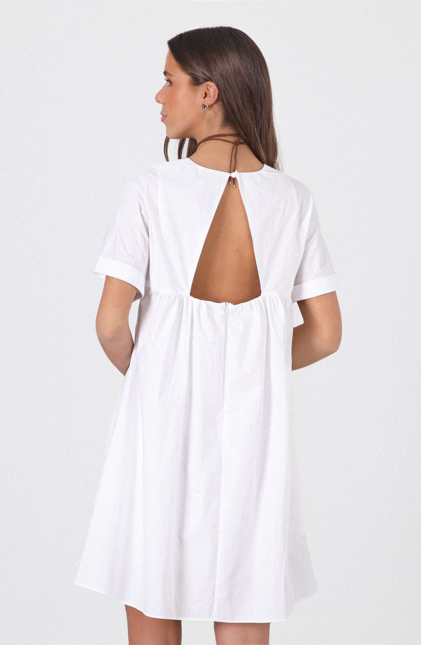 White Shirt Dress
