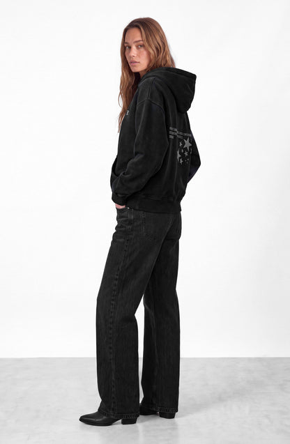 Raindoor Girls Black Hoodie Sweatshirt
