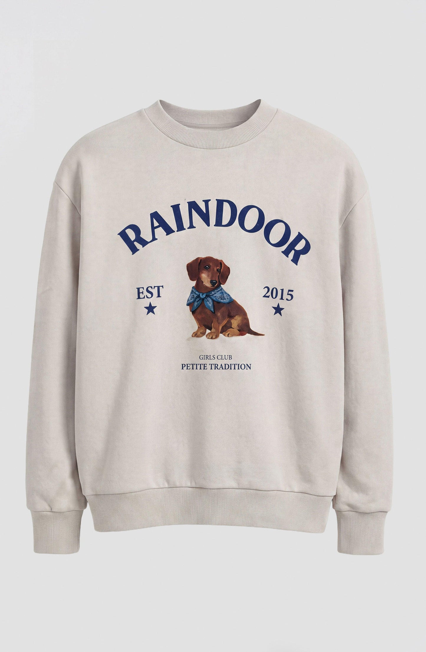 Ecru Dachshund Hoodie