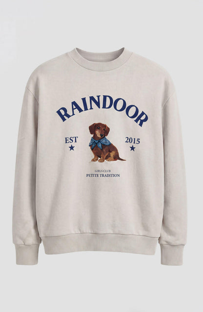 Ecru Dachshund Hoodie