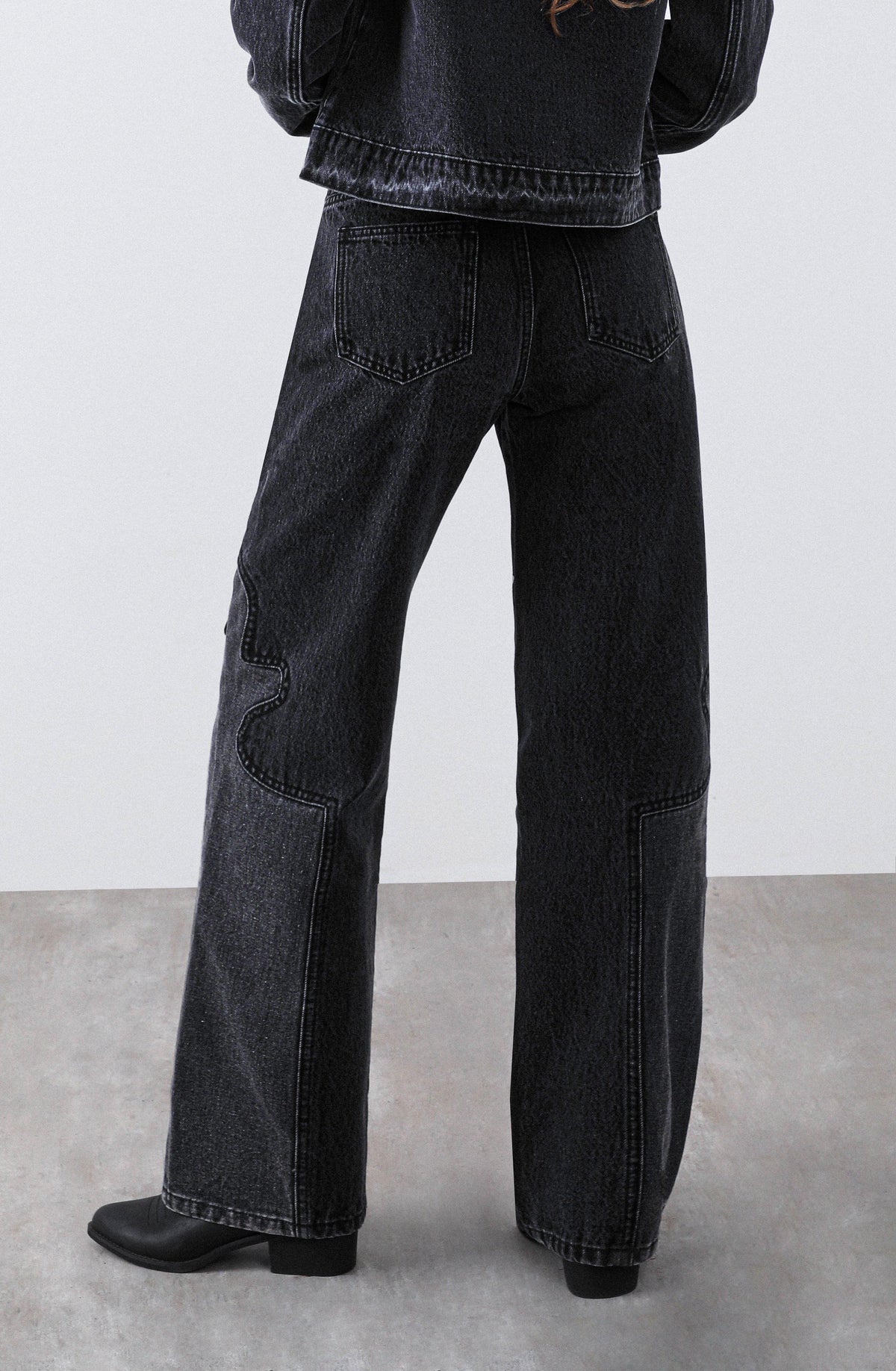 Black Cowboy Pants