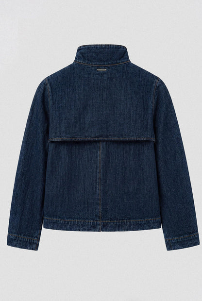 Denim Indigo Layer Overshirt