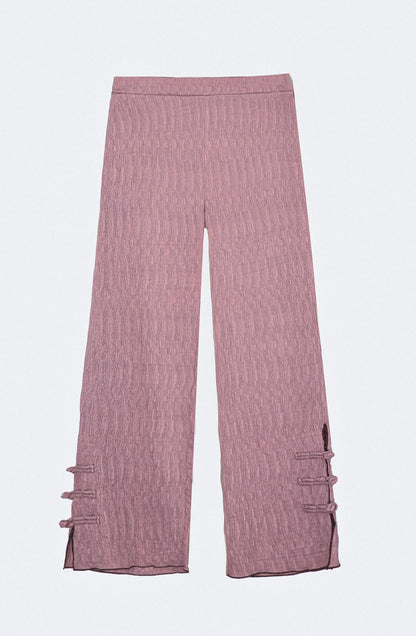Rose Pants with Side Button Opening