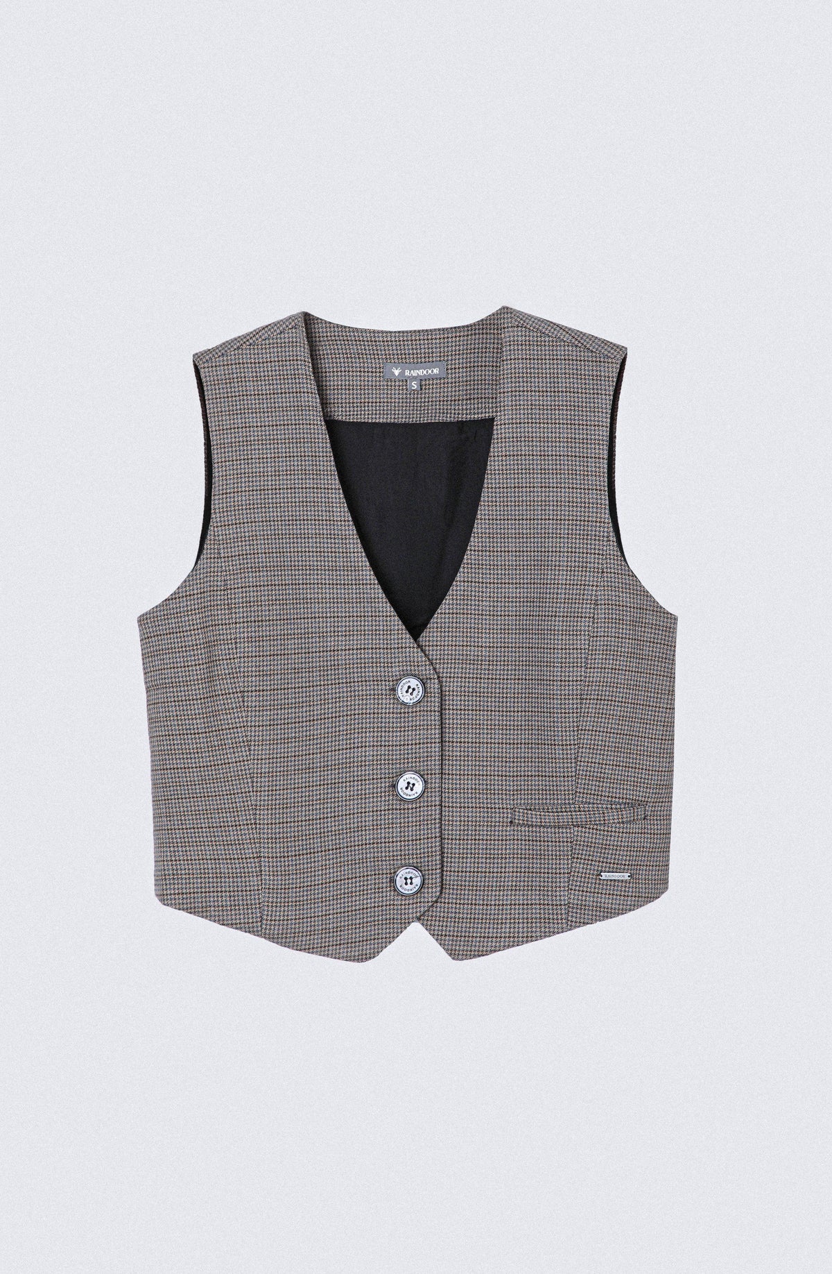Brown Knit Vest