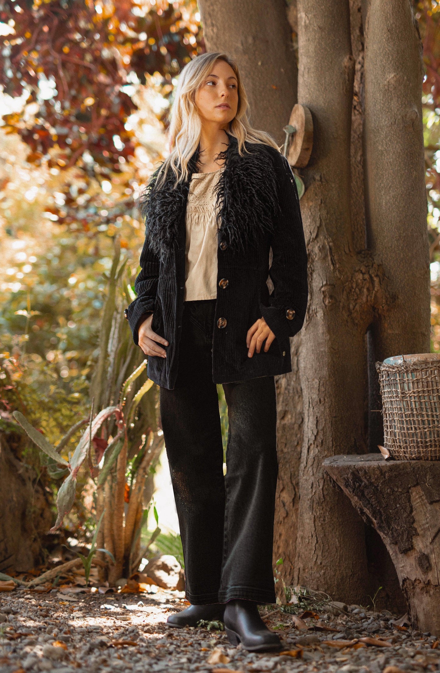 Bohemian Black Jacket