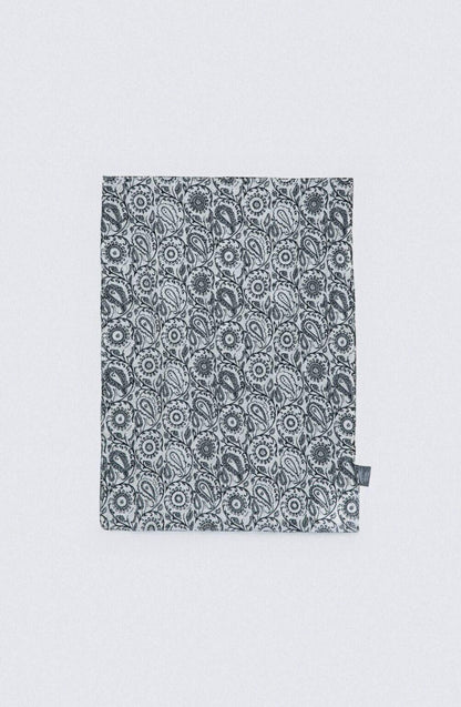 Grey Lurex Sarong Skirt