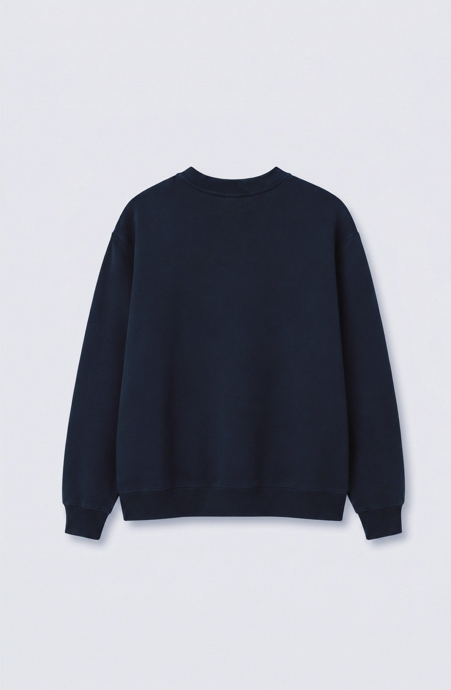 Black Crew Neck Dog Hoodie