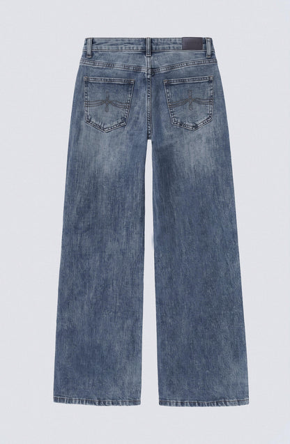 Basic Blue Denim Pants