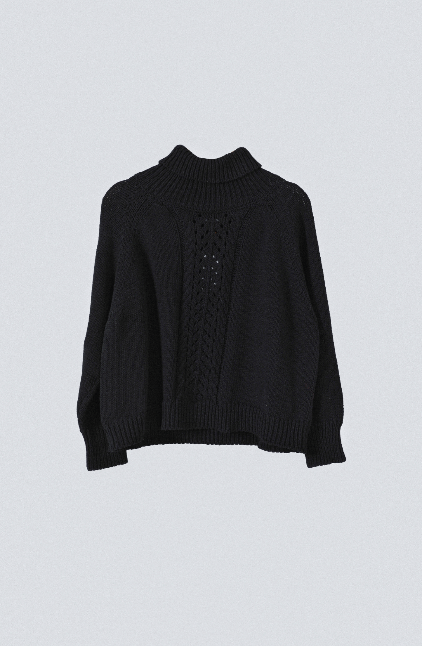 Black Turtleneck Sweater