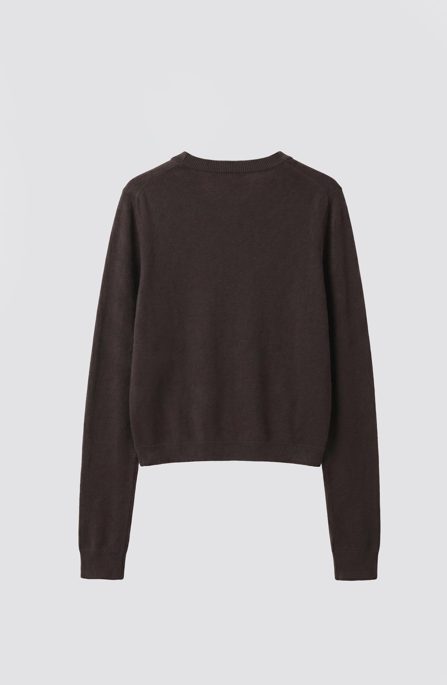 Brown Button Cardigan