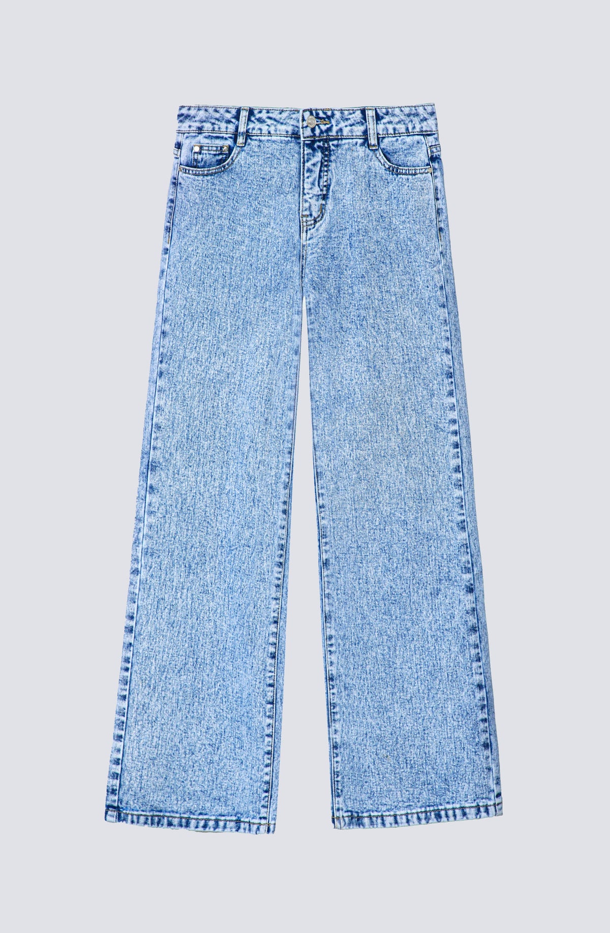 Blue Welt Pocket Pants
