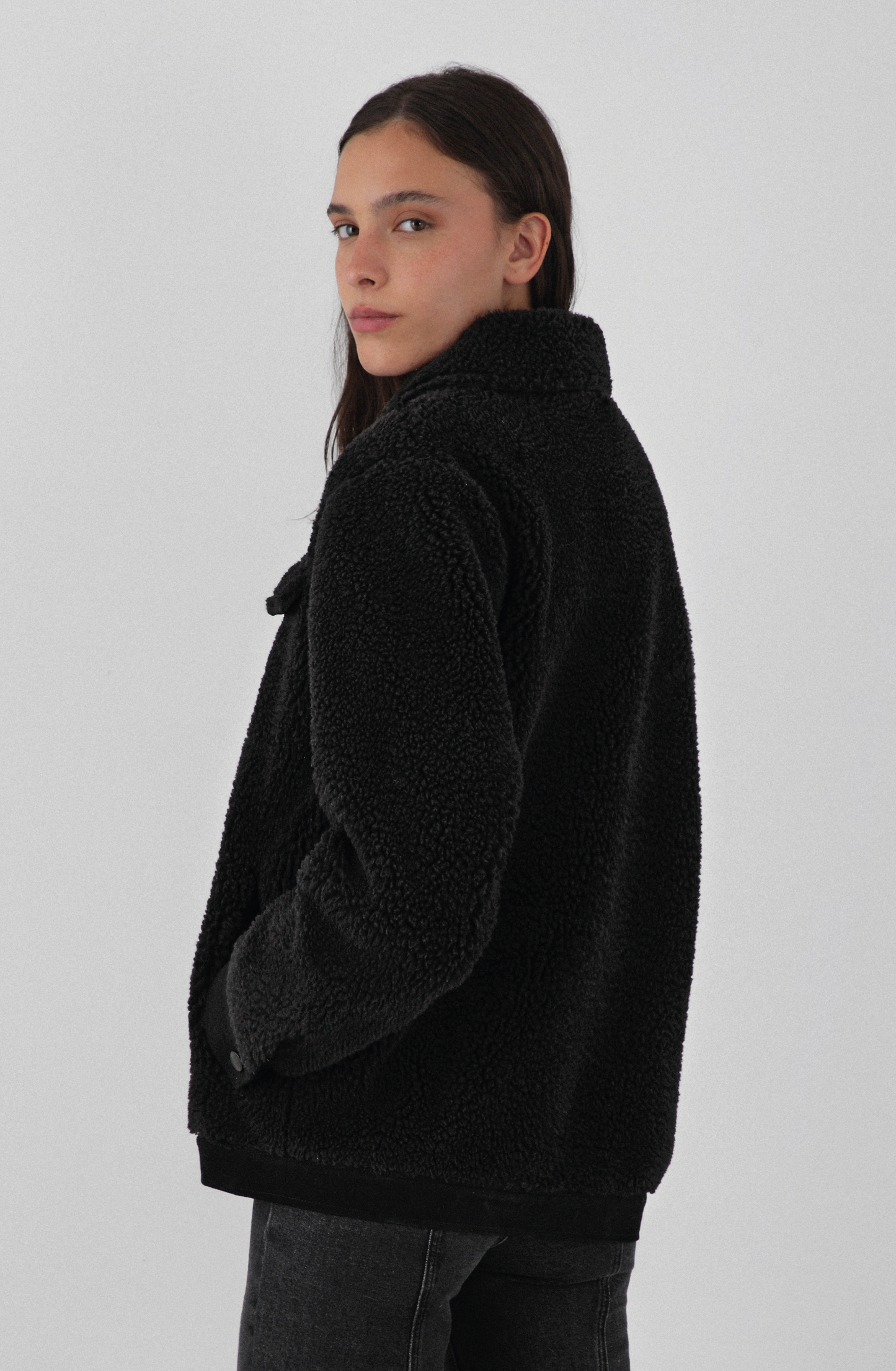 Sherpa Fleece Black