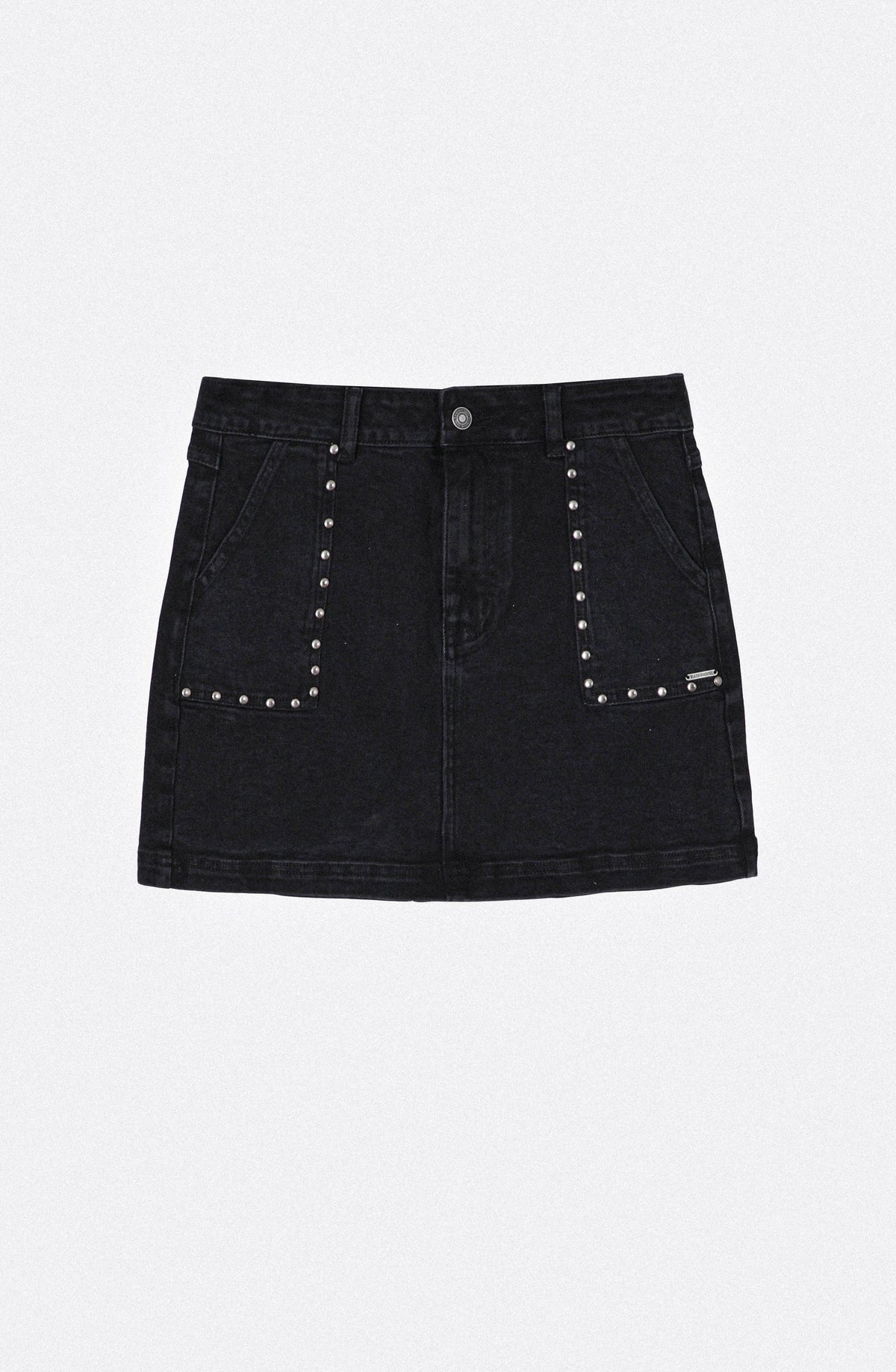 Black Studded Skirt