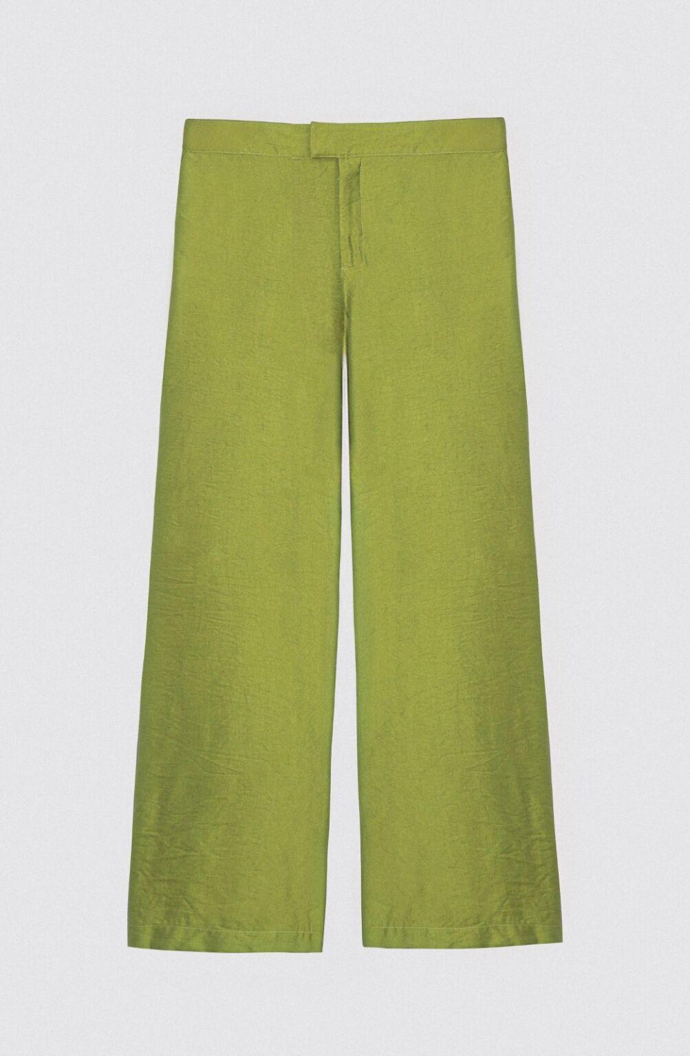 Pistachio Linen Pants