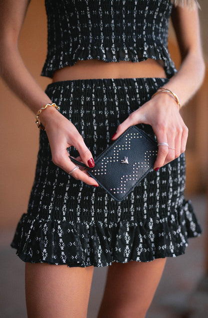 Panal Black Skirt