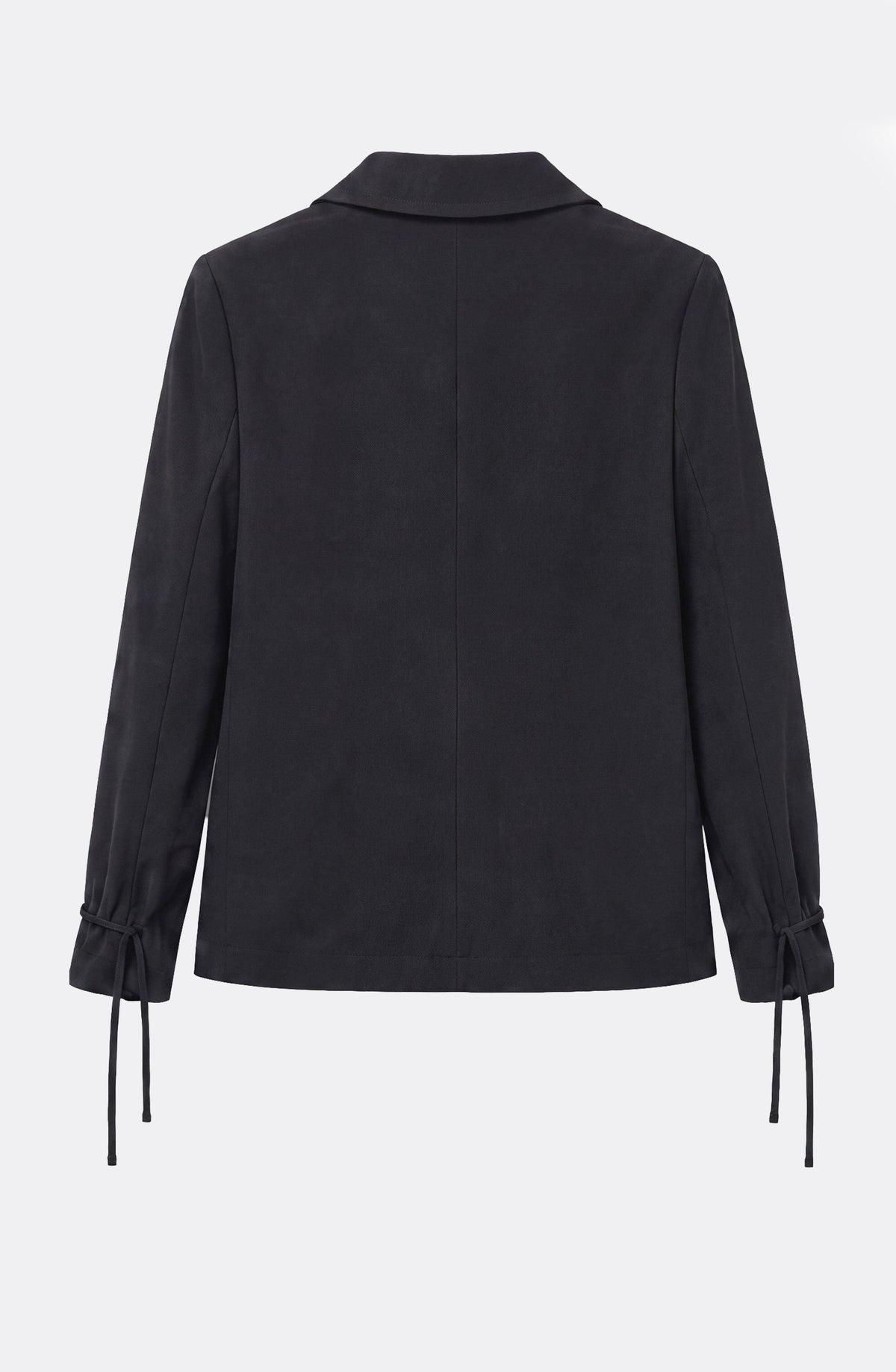 Black Tencel Blazer