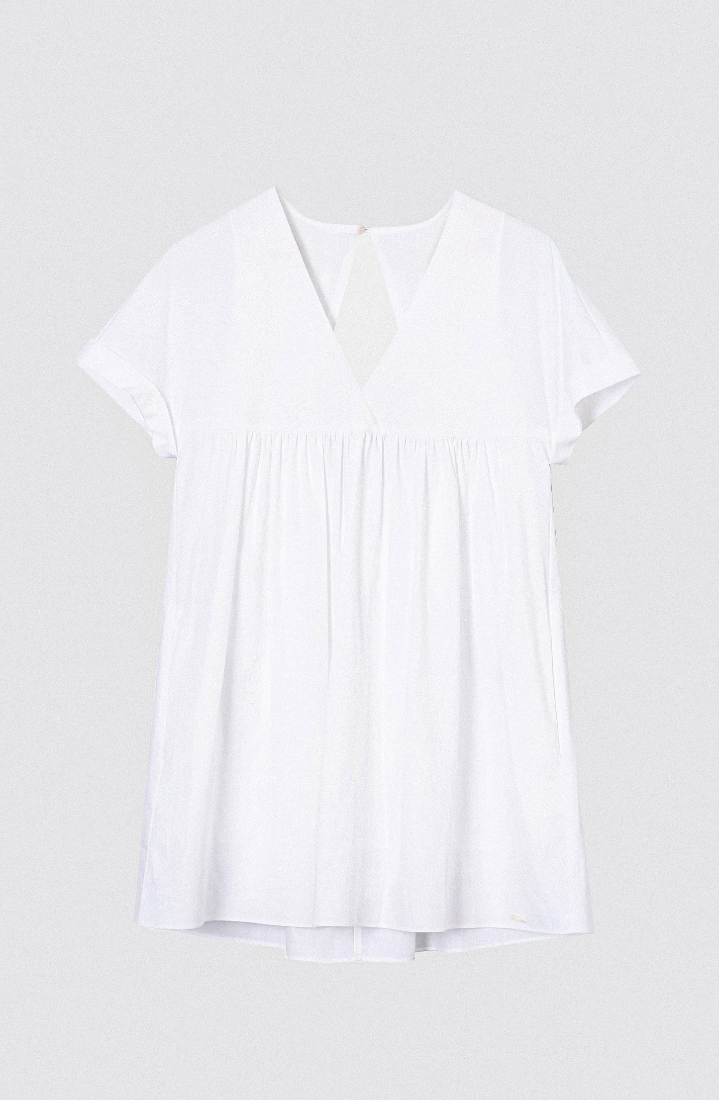 White Shirt Dress