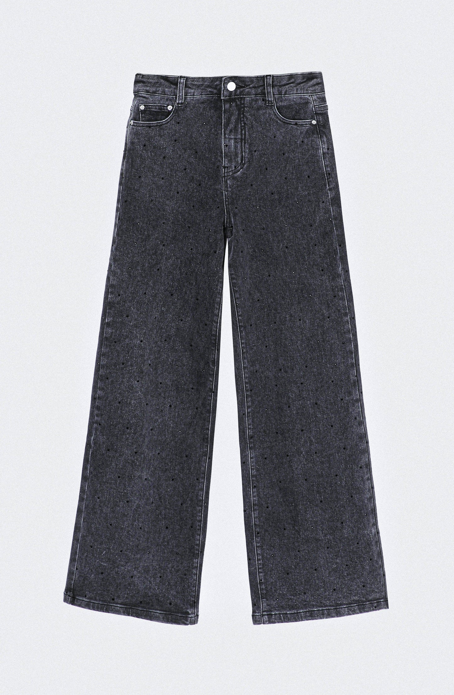 Black Strass Pants