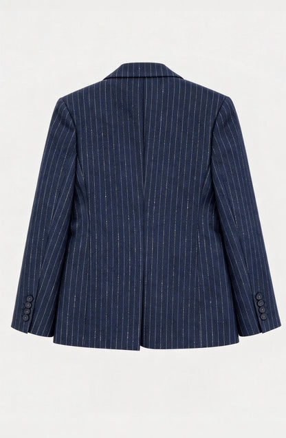 Blue Lurex Blazer