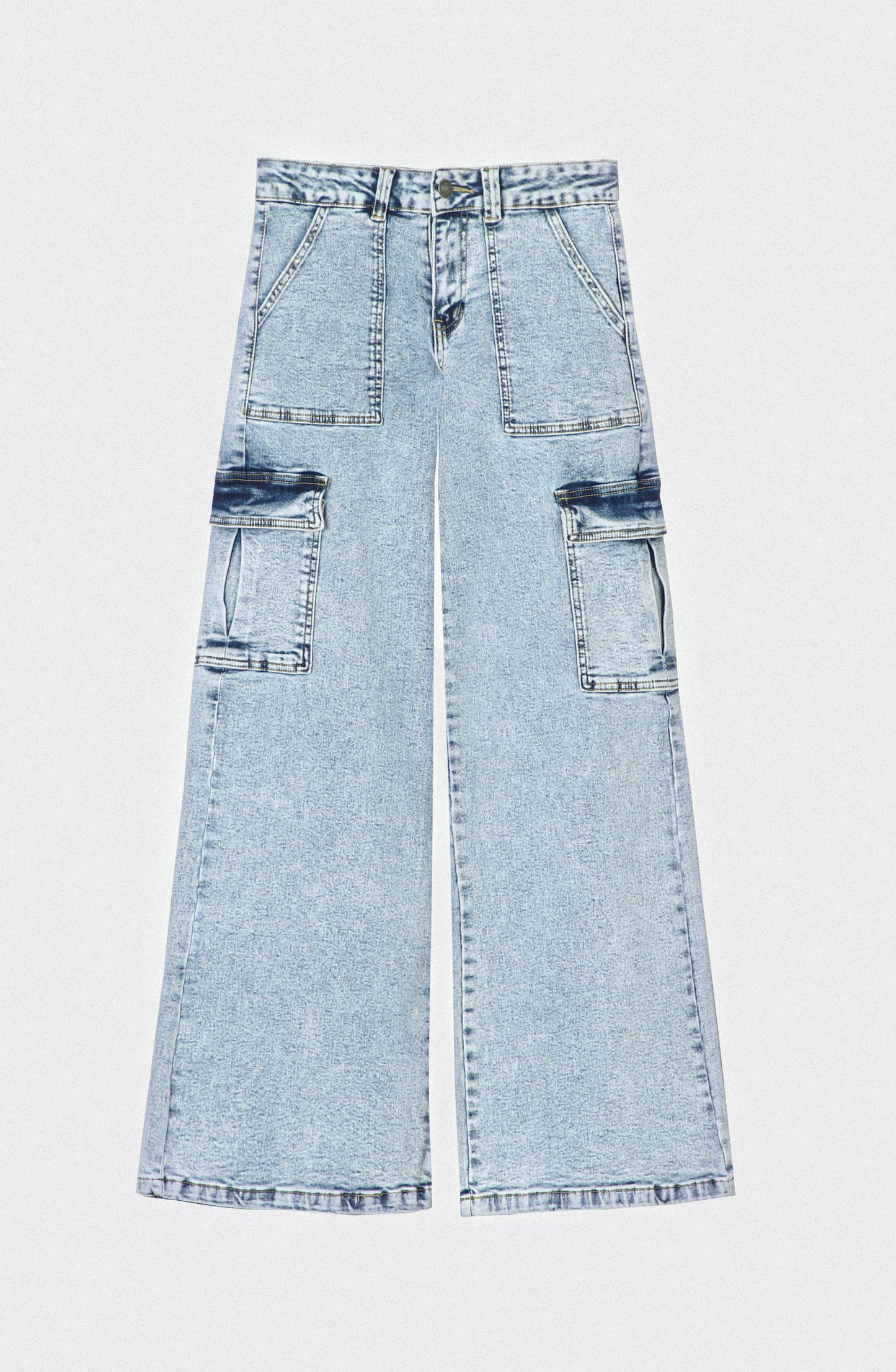 Blue Bag Pants