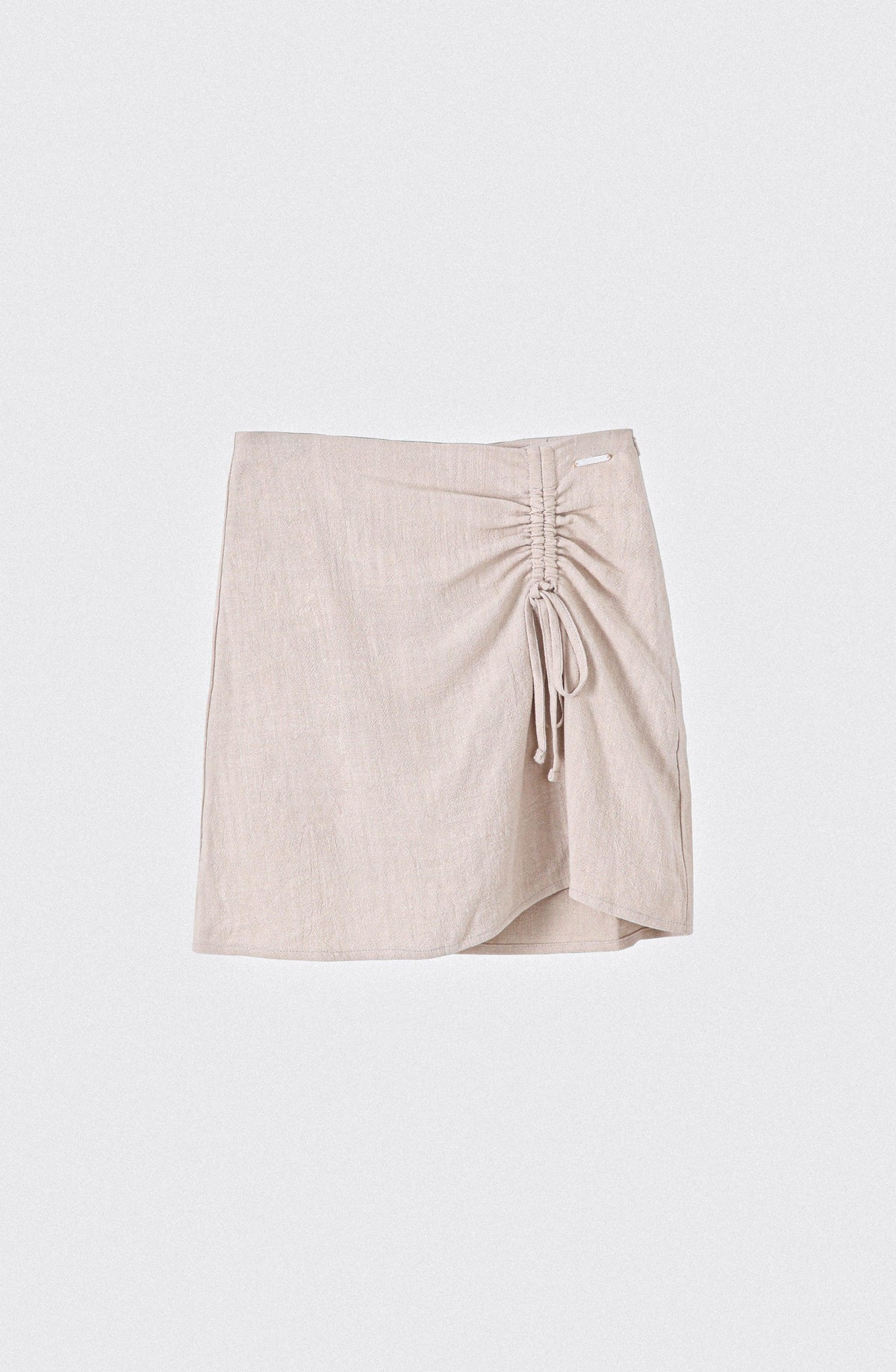 Beige Adjustable Skirt