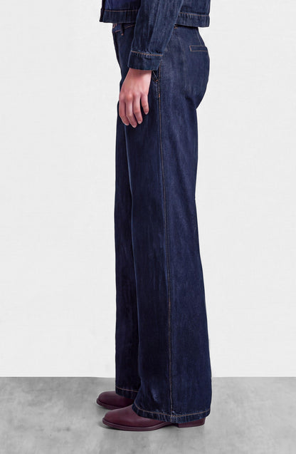 Basic Indigo Pants