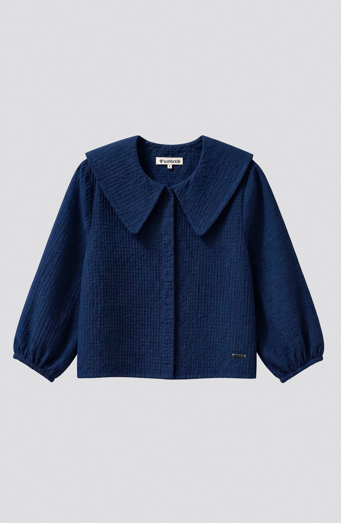 Bobo Collar Blouse Vichy Blue