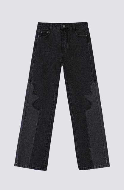 Black Cowboy Pants