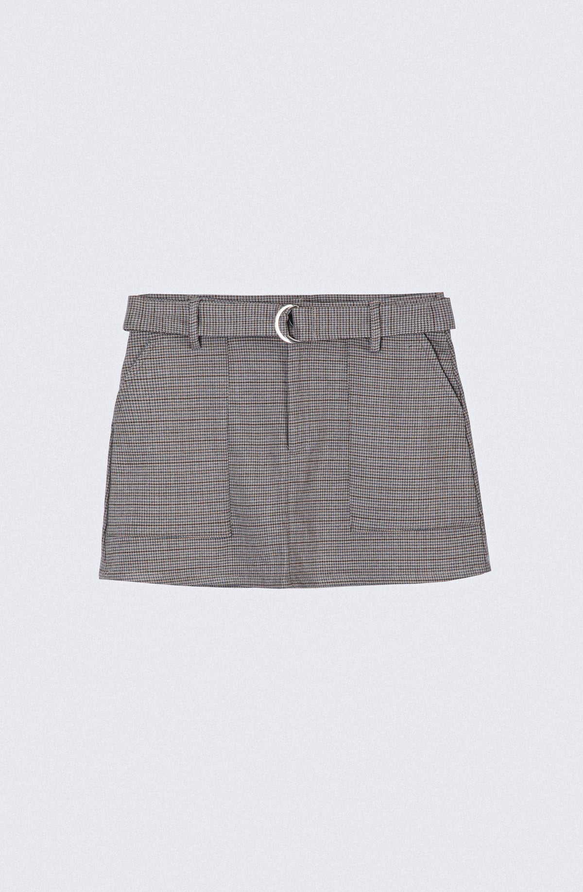 Brown Knit Skirt