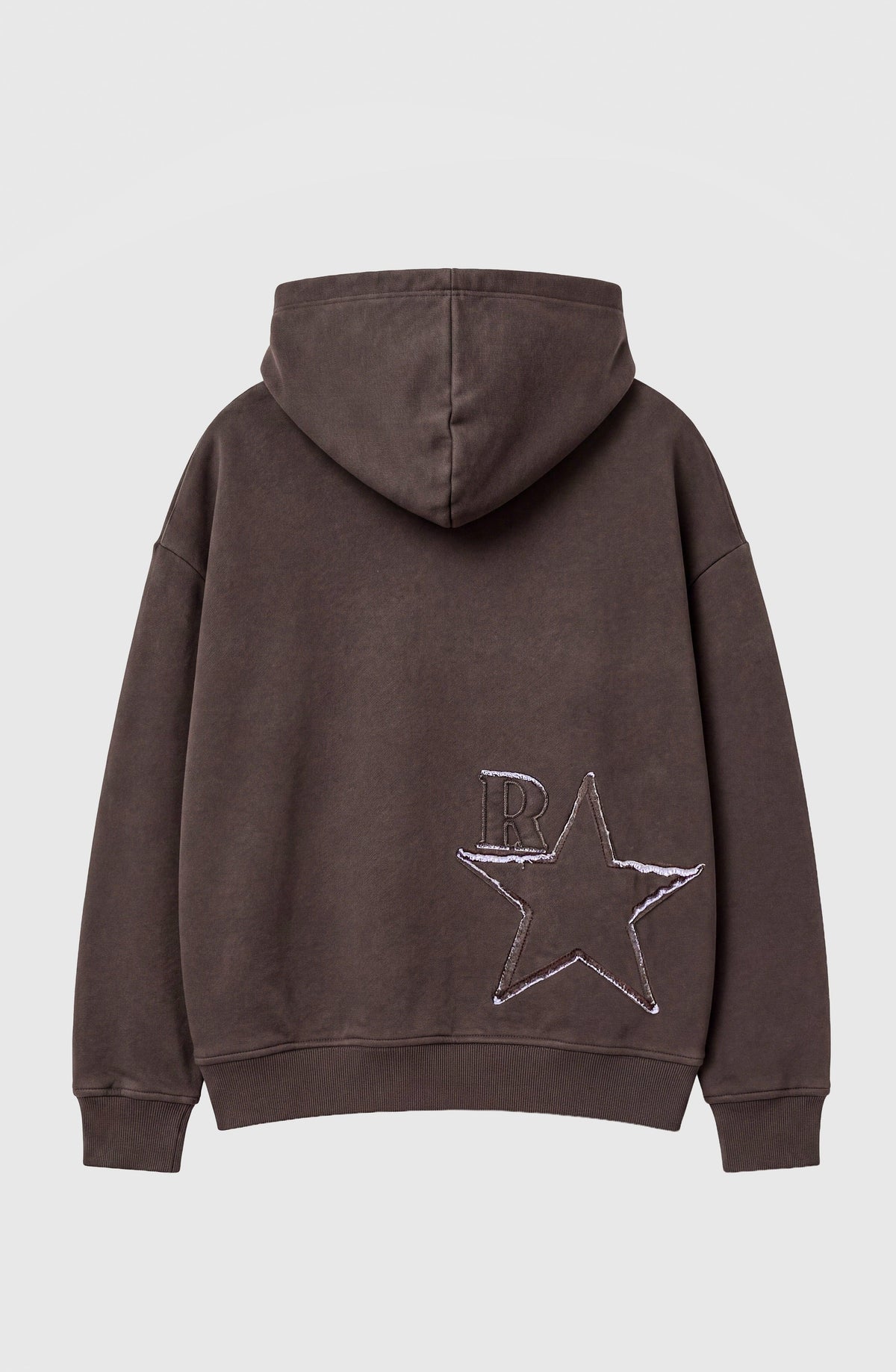 Brown Star Hoodie Sweatshirt