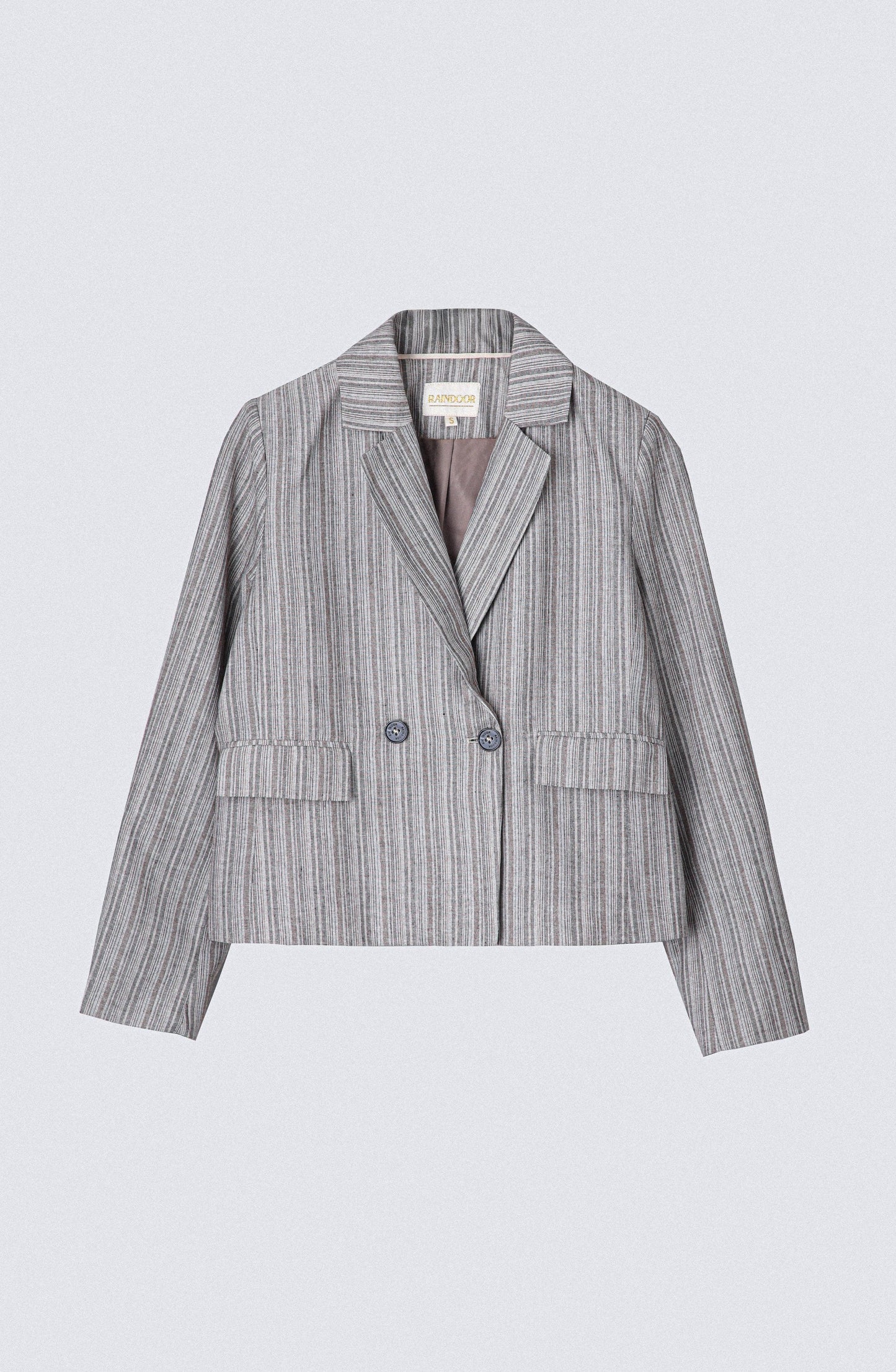 Blazer Corto Lurex Grey